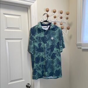 KJUS - Classic Performance Polo Shirt - Green Navy - XL